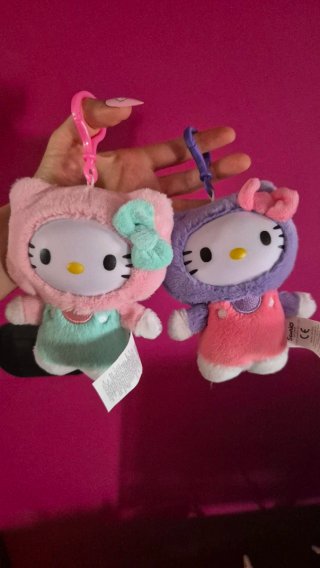 Portachiavi Hello Kitty Peluche Vinile