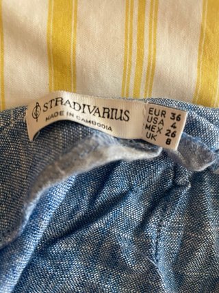 Conjunto Top y Falda pantalón Stradivarius Azul