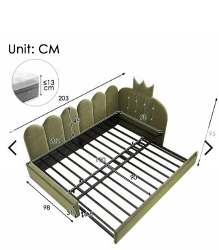 Cama nido 90x200 nueva