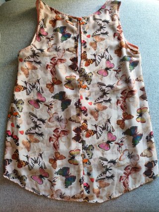 Top Mariposas Stradivarius Talla S