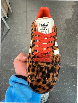 Adidas Samba OG Leopardo Rojo EU42