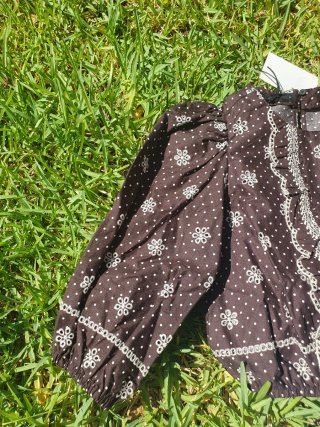 Conjunto Zara Blusa y Falda Globo Blanca nuevo