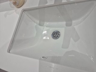 Encimera lavabo 101x46 cm