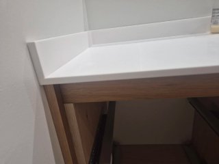Encimera lavabo 101x46 cm