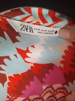 Conjunto Zara estampado