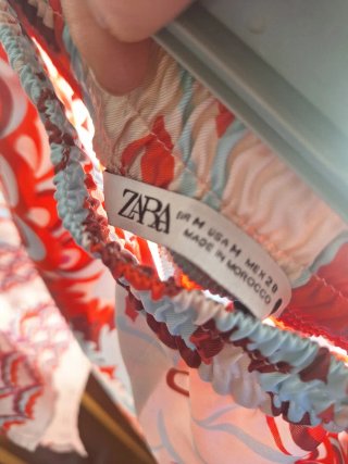 Conjunto Zara estampado
