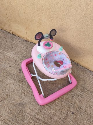 Andador bebé Minnie Mouse rosa