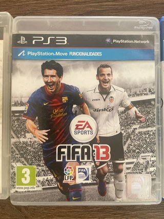 Lote Videojuegos FIFA PS3 y PS4 (2 euros por juego