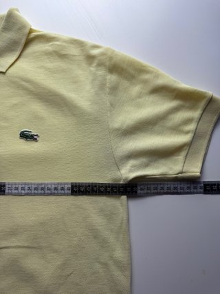 Polo Lacoste Vintage Talla M Amarillo
