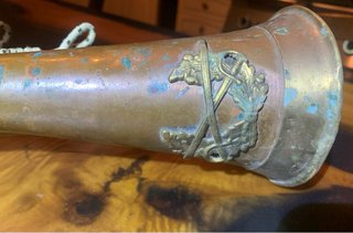 Bugle militare in ottone
