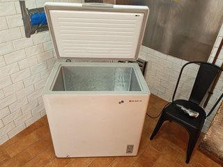 Congelador horizontal blanco