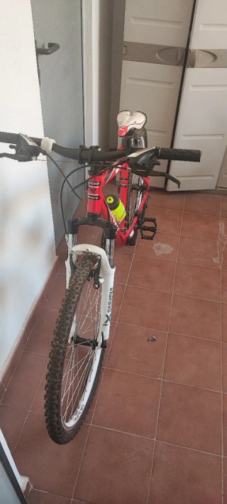 Bicicleta de Montaña Roja