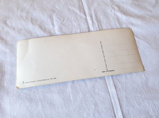 Cartolina postale d'epoca panorama stradale Rovigo