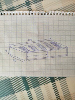 Cama con cajones y colchón látex