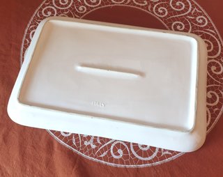 Grande vassoio rettangolare da portata Vintage