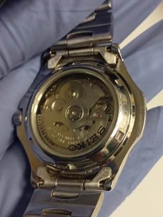 Seiko 5 Sport Automático Plata/Blanco