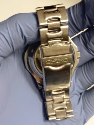 Seiko 5 Sport Automático Plata/Blanco