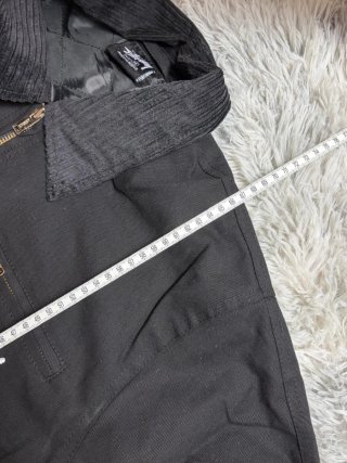 Chaqueta cremallera Bomber Stussy Harrington Negra