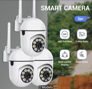 3 Cámaras de Vigilancia Inteligente WiFi