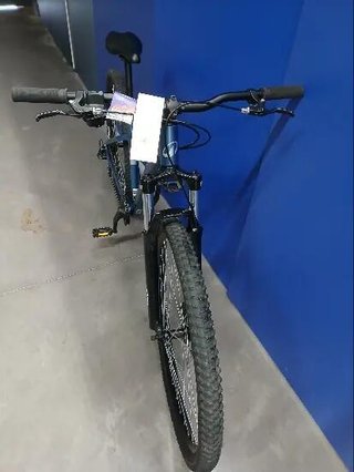Bicicleta de montaña 29" Expl 100 azul suspensión delantera