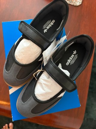 Adidas Samba Jane Negro Gris Talla 38