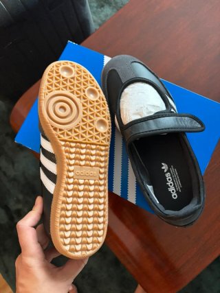 Adidas Samba Jane Negro Gris Talla 38