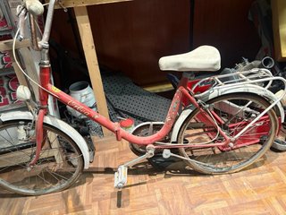 Bicicleta Orbea antigua roja