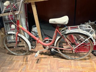 Bicicleta Orbea antigua roja