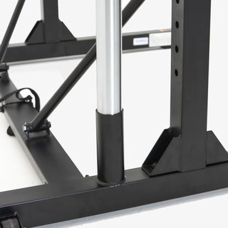 Rack Musculación 500 Plegable/Retráctil Sentadillas + Bench