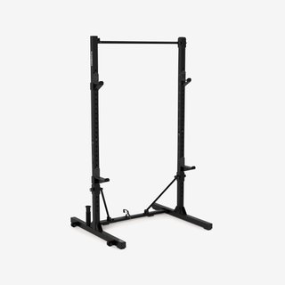 Rack Musculación 500 Plegable/Retráctil Sentadillas + Bench