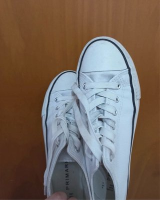 Sneakers bianche platform