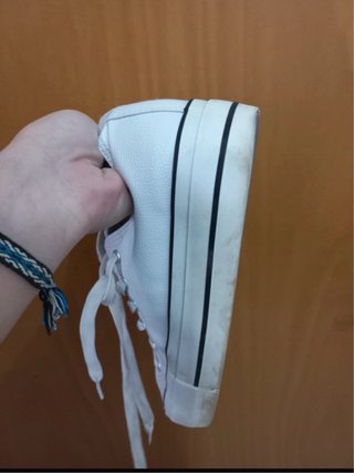 Sneakers bianche platform