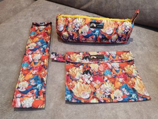 Conjunto de estuche y funda de flauta a juego