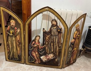Tríptico Nacimiento Religioso