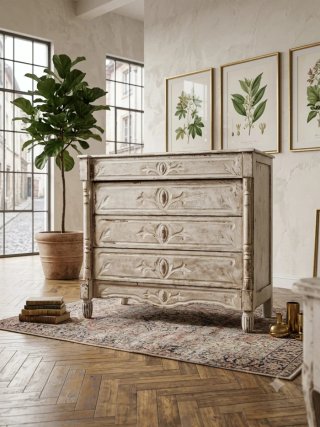 Cómoda Catalana Antigua Madera