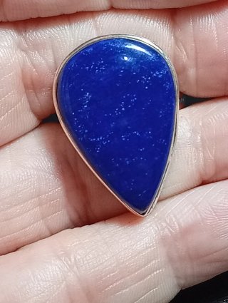 Anillo Plata Ley Lapizlazuli