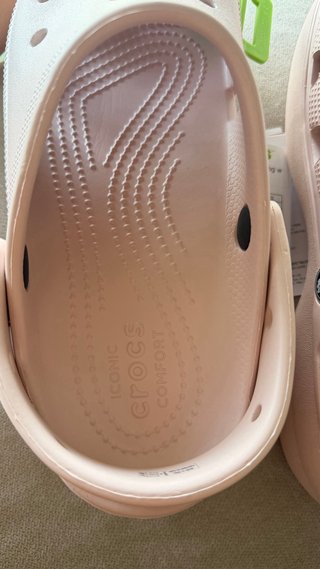 Crocs rosas talla 39/40