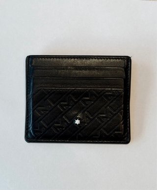 Tarjetero Montblanc Monogram Piel Negro
