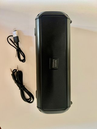 Altavoz Portátil Mars Gaming Bluetooth Negro