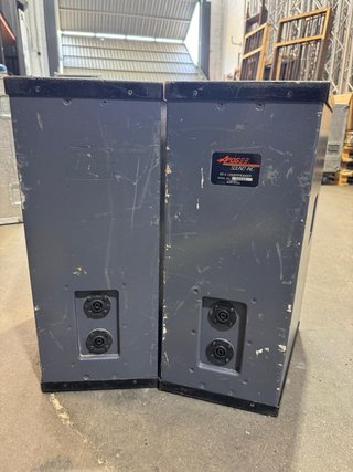 Pareja Altavoces Apogee AE5 con Flight Case