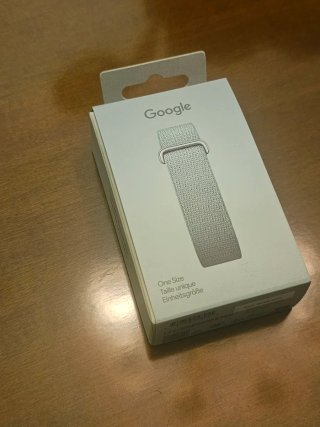Correa original Google para Fitbit Beige Talla Úni