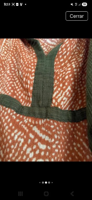 Vestido Kaftan Multicolor