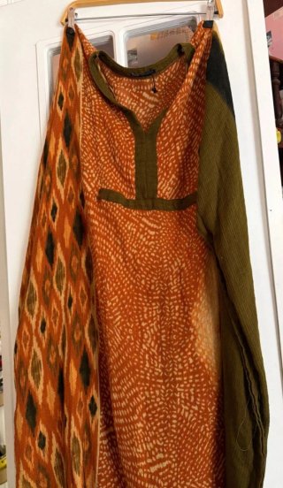 Vestido Kaftan Multicolor