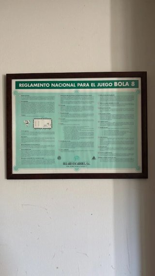Mesa de billar americano/francés