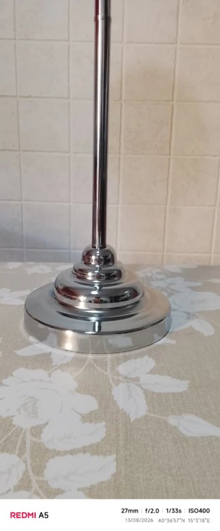 Set 2 vasi metallo vintage