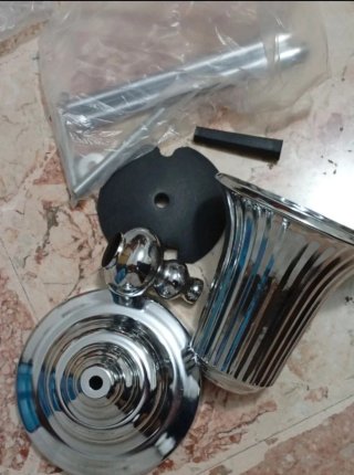 Set 2 vasi metallo vintage