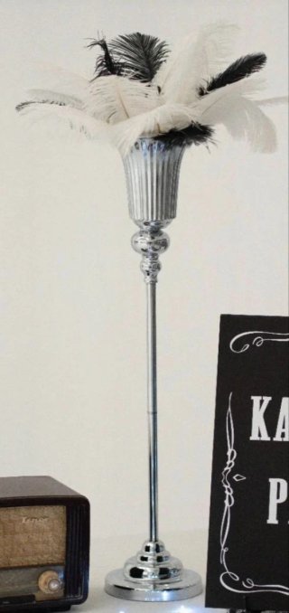 Set 2 vasi metallo vintage
