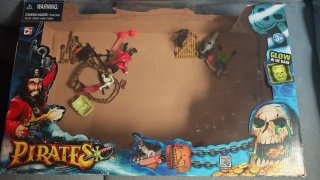 Barco Pirata Deluxe Juguete Niño Completo