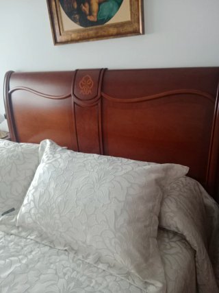Dormitorio completo: Cama 150 + Armario 250