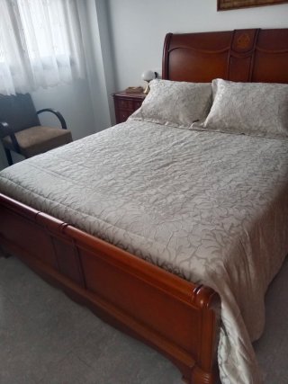 Dormitorio completo: Cama 150 + Armario 250